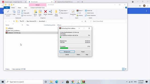 How to Install NetBeans 12 IDE And Java JDK SE 15 on Windows 10 / 8 / 7 смотреть онлайн
