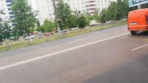 Электробус номер 17 Медгородок Мкр-н Кленковский г. Гомель.