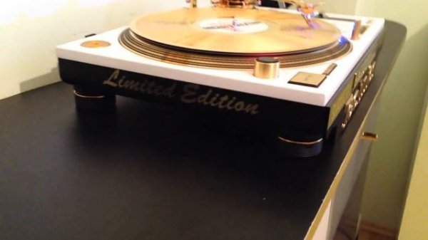 Technics SL-1200GLD Gold "Unikat" White Limited Edition LTD