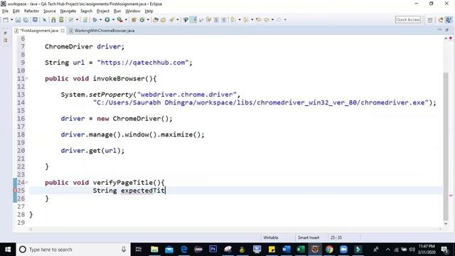 Selenium Assignment - 1 | Basic Selenium Commands | Learn by doing | Selenium Automation Testing смотреть онлайн
