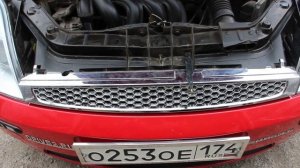 Регулировка закрытия капота Ford Fiesta