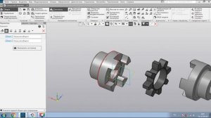 Сборка деталей в Компас 3D