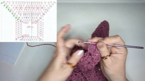 МОДНЫЙ ЖИЛЕТ ПОНЧО КРЮЧКОМ / Жилет крючком для женщин /  Схемы вязания. Часть 1