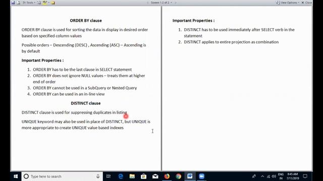 SQL Distinct - Distinct Query Example - SQL Order By clause - SQL Order By смотреть онлайн
