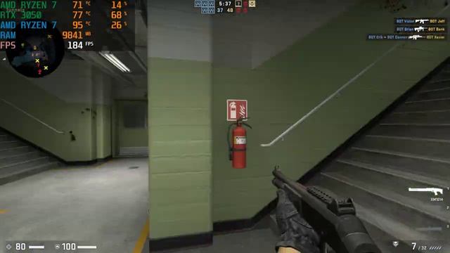 CSGO | NVIDIA RTX 3050 | AMD RYZEN 7 4800H | 16 GB RAM смотреть онлайн