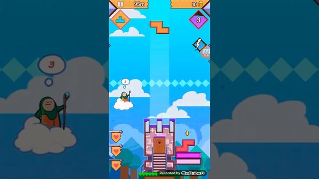 Tricky towers на андроид!!!99 bricks wizard academy. смотреть онлайн