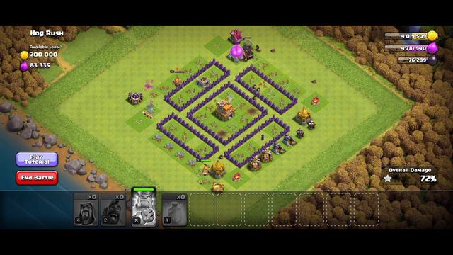 ONLY 🔥HOG RIDER🔥 | CLASH OF CLANS | смотреть онлайн