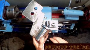 Фрезерное приспособление для токарного станка (фрезерование шестигранника на токарном станке).