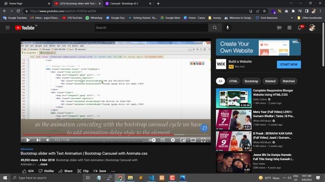 How to add slider in home page in html CSS and Bootstrap5 #bootstrap5 #carousel in bootstrap 5 смотреть онлайн