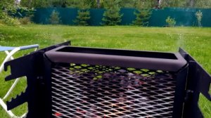 Вертикальный мангал! Тест-драйв вертикального мангала, плюсы и минусы!