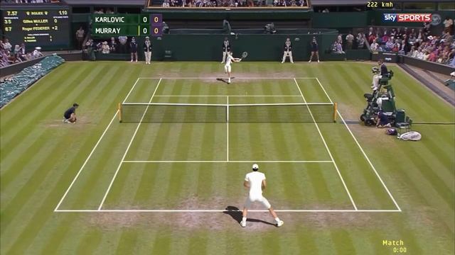 Tennis Elbow 2013 - Wimbledon 2016 - Ivan Karlovic vs Andy Murray GAMEPLAY 1 POINT смотреть онлайн