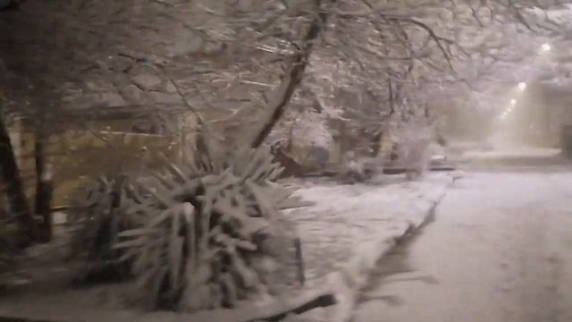 #Анапу завалило снегом❄️Зимняя Сказка❄️ смотреть онлайн