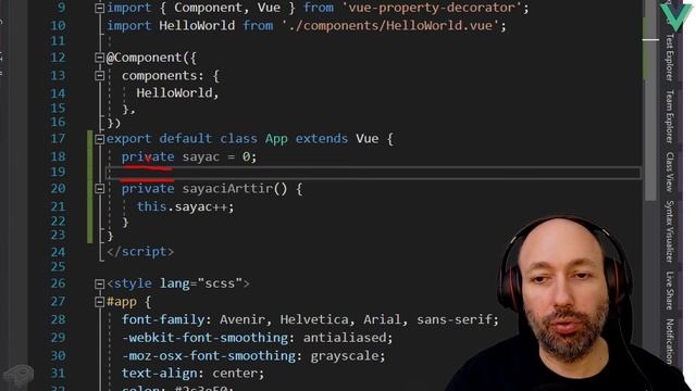 Alper ile Vue.js - B007 - Vue.js Komponentlerinde Metotlar #AlperİleVueJs смотреть онлайн