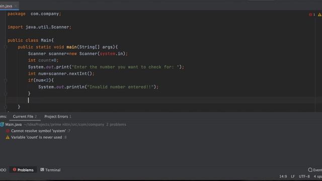 PRIME NUMBER PROGRAM IN JAVA смотреть онлайн