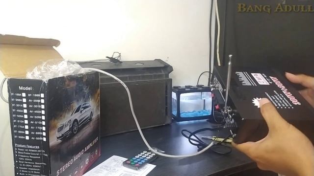 Amplifier Home Theater FM Radio 600W BT-298A | Review Ampli Keren смотреть онлайн