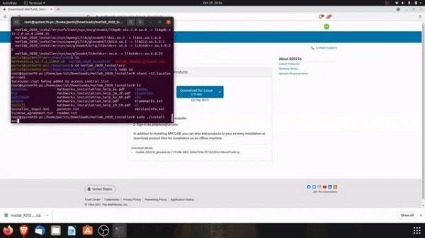 How to Install MATLAB on Linux Ubuntu 20.04 | MATLAB Tutorial
