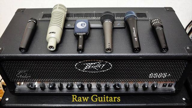 6 Dynamic Microphones on Guitar Cabinet, Hi-Gain (no talking). смотреть онлайн