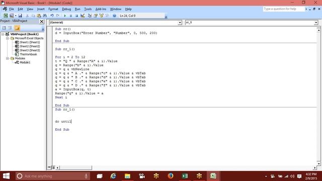InputBox Automation with Excel VBA Macros смотреть онлайн