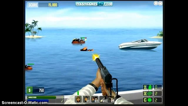 SPEEDBOAT SHOOTING! смотреть онлайн