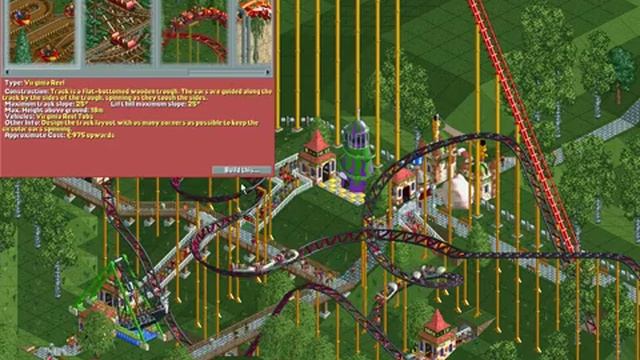Rollercoaster Tycoon Loopy Landscapes #66 (Vertigo Views: It's all about the drops) смотреть онлайн