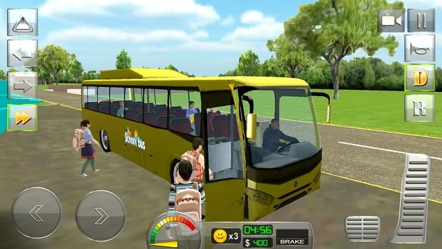 School Bus Driver 3D Simulator Android Gameplay HD #9 смотреть онлайн