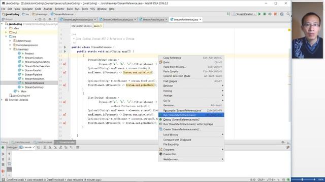 Java Coding Stream API 2 Reference a Stream смотреть онлайн
