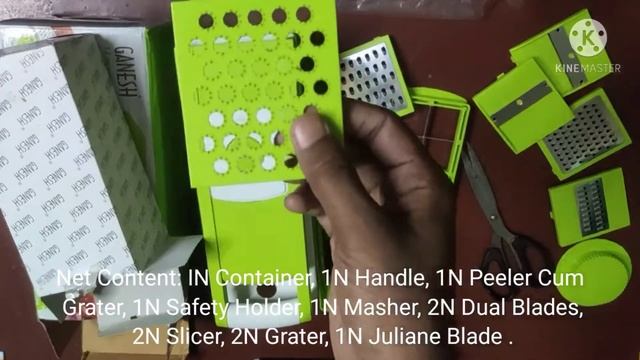 Ganesh Multipurpose Vegetable and Fruit Chopper Cutter Grater Slicer।All in One Dicer।। смотреть онлайн