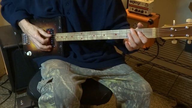 Cigar Box Guitar Lesson. Ring of Fire by Johnny Cash смотреть онлайн