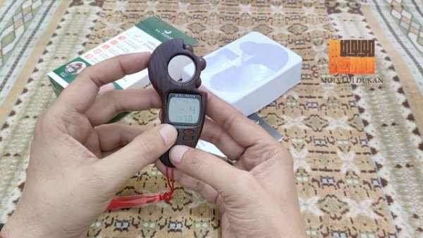 how to use digital tasbeeh counter - al fajia tally counter with prayer time azan alaram - tasbih