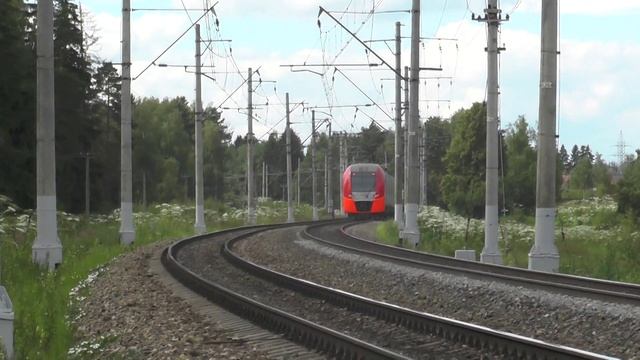 ЭС1-028 "Ласточка" Москва - Смоленск смотреть онлайн