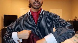 How To Tie An Ascot (2 ways for different neck sizes)