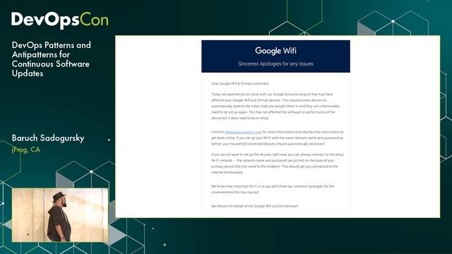 DevOps Patterns and Antipatterns for Continuous Software Updates | Baruch Sadogursky смотреть онлайн