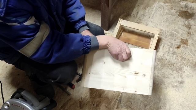Изготовление корпуса улья от А до Я.3 часть.Сборка корпуса. Изготовление ручек "ракушек"., смотреть онлайн