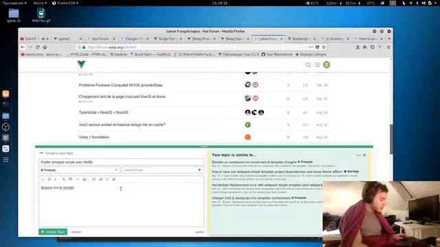 Day 2 :D Deploy spline template on vue.js with cmd Linux смотреть онлайн
