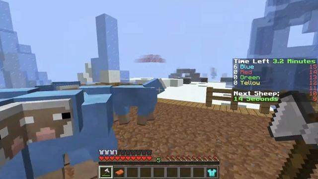 Minecraft Mini-Game: Sheep Quest! смотреть онлайн