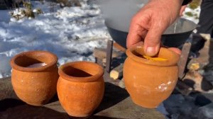 Выпал снег, самое время Приготовить Вкусный Узбекский Плов для всей Семьи!