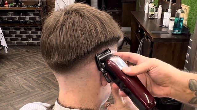 Fade + Crop, переход с нуля шаг за шагом, весь процесс стрижки