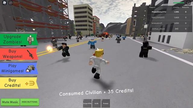 СОЗДАЁМ АРМИЮ ЗОМБИ 4 МУТАНТОВ! ROBLOX TYCOON смотреть онлайн