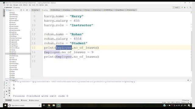 Instance & Class Variables | Python Tutorials For Absolute Beginners In Hindi #54 смотреть онлайн
