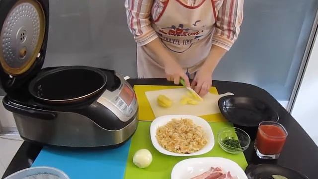 Борщ из квашеной капусты в Мультиварке |ОЧЕНЬ ПРОСТО и ВКУСНО смотреть онлайн