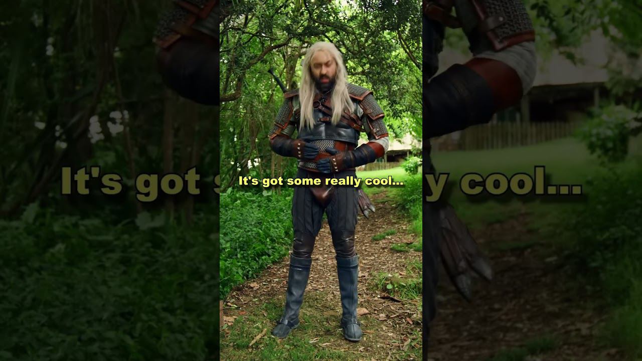 Утренняя примерка Геральта #shorts #игры #скетч смотреть онлайн