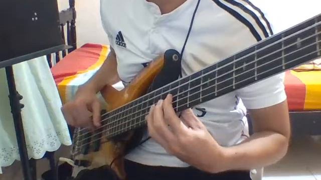 Super K - Diblo Dibala (Bass cover - fragmento) смотреть онлайн