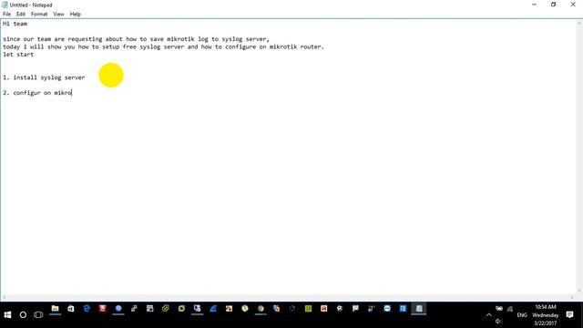 Mikrotik Save log to Syslog Server смотреть онлайн