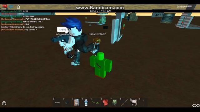 ROBLOX Area-51 Alien Survival Exploiter Found! смотреть онлайн