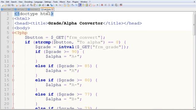 12. PHP - if Ladder смотреть онлайн