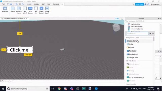 How To Add Sound To A Textbutton! | Roblox Studio (WORKS 2020!)