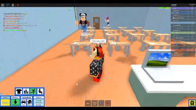 How to break dance on Roblox HighSchool :D смотреть онлайн