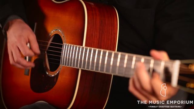 Collings D3 Torrefied Adironack & Cocobolo Western Shade Top смотреть онлайн