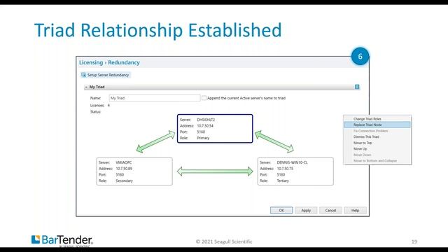 License Server Redundancy and Failover in BarTender 2021 смотреть онлайн