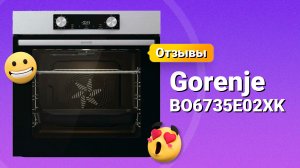 Отзывы на электрический духовой шкаф Gorenje BO6735E02XK | Плюсы и минусы